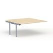 Eol Conect - bureau - rechthoekig - licht eiken
