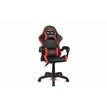 Fauteuil gamer Drift - accoudoirs - appui-tête intégré - noir et rouge