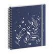 3660942086080-Agenda de bureau Végétal Horizons 20S Visuel spiralé - 1 semaine sur 2 pages - 15 x 21 cm - Bleu - E--0