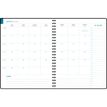 3660942086257-Exacompta Cordoba Easytime - Agenda de bureau 21 x 27 cm - 2025 - semainier - reliure à anneaux métalliques - 27S - ivoire - floral - disponible dans diff--4