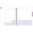 3660942085953-Exacompta Sophie Adde Lady - Agenda 15 x 17 cm - 2025 - semainier - reliure à anneaux métalliques - 18S - 150 x 170 mm - blanc ---7