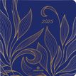 3664447208299-Agenda Astoria - 1 semaine sur 2 pages - 16,5 x 16,5 cm - bleu - Oberthur--0