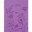 3664447204833-Agenda à spirale Primrose - 1 semaine sur 2 pages - 22 x 28 cm - lilas - Oberthur--0