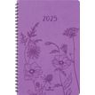 3664447204895-Agenda à spirale Primrose - 1 semaine sur 2 pages - 17 x 24,5 cm - lilas - Oberthur--0