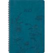 3664447204932-Agenda à spirale Primrose - 1 semaine sur 2 pages - 17 x 24,5 cm - vert canard - Oberthur--0