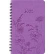 3664447205045-Agenda de poche spiralé Primrose - 1 semaine sur 2 pages - 10 x 15 cm - lilas - Oberthur--0
