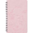 3664447205052-Agenda de poche spiralé Primrose - 1 semaine sur 2 pages - 10 x 15 cm - rose - Oberthur--0