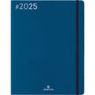 3664447205854-Agenda Flex - 1 semaine sur 2 pages - 22 x 28 cm - bleu marine - Oberthur--0