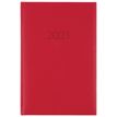 3664447206110-Agenda London - 1 semaine sur 2 pages - 17 x 24,5 cm - rouge - Oberthur--0