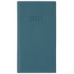 3664447206165-Agenda London - 1 semaine sur 2 pages - 9,5 x 17,5 cm - gris - Oberthur--0