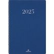 3664447208411-Agenda spiralé Galway - 1 semaine sur 2 pages - 22 x 28 cm - bleu marine - Oberthur--0