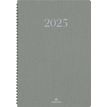 3664447208442-Agenda spiralé Galway - 1 semaine sur 2 pages - 19 x 24,5 cm - olive - Oberthur--0