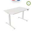 3760350281128-Bureau électrique UGO - L160x80cm - pieds blancs - plateau blanc laqué-P_405113032_3-2