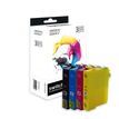 SWITCH - 4 - zwart, geel, cyaan, magenta - gereviseerd - inktcartridge (alternatief voor: Epson T1285)