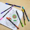 3086123671553-BIC Intensity - Kit d’Écriture avec 8 Stylos Feutres (4 pointe fine et 4 pointe moyenne) + 1 Carnet d-P_405113549_3-2
