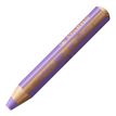 4006381577939-STABILO Woody 3 in 1 - Crayon de couleur pointe large - lilas pastel-P_405113632_1-0