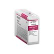 Epson T8503 - 80 ml - levendig magenta - origineel - inktcartridge - voor SureColor P800, P800 Designer Edition, SC-P800