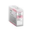 Epson T8506 - 80 ml - hoge capaciteit - levendig licht magenta - origineel - inktcartridge - voor SureColor P800, P800 Designer Edition, SC-P800