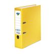 Bureau Vallée Recyclé - Classeur à levier recyclé - Dos 80 mm - A4 - pour 600 feuilles - jaune