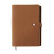 Agenda spiralé Kent - 1 semaine sur 2 pages - 22 x 30,7 cm - fauve - Oberthur