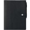 Agenda spiralé Kent - 1 semaine sur 2 pages - 22 x 28 cm - noir - Oberthur