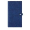 Agenda de poche spiralé Kent - 1 semaine sur 2 pages - 9,5 x 17,5 cm - bleu marine - Oberthur