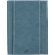 Agenda spiralé Burgos - 1 semaine sur 2 pages - 22 x 28 cm - bleu - Oberthur