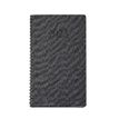 Agenda de poche Glasgow - 1 semaine sur 2 pages - 9,5 x 17,5 cm - anthracite - Oberthur