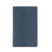 Agenda de poche Glasgow - 1 semaine sur 2 pages - 9,5 x 17,5 cm - bleu marine - Oberthur