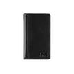 Agenda de poche Maverick All Black - 1 semaine sur 2 pages - 9 x 16 cm - noir - Brepols