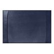 Quo Vadis Satiny bureaumat - 56 x 38 cm - koeienhuid - marineblauw