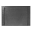 Quo Vadis Satiny bureaumat - 56 x 38 cm - koeienhuid - zwart