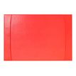 Quo Vadis Satiny bureaumat - 56 x 38 cm - koeienhuid - rood