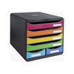 9002490312794-Exacompta Iderama - Module de classement 6 tiroirs - arlequin, black housing-P_405128414_2-1