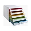 9002493312913-Exacompta Black Office - Module de classement 6 tiroirs - blanc/arlequin-P_405128415_5-4