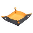 RHODIA Rhodiarama Home Office - opbergbakje - titanium, oranje rugnieten