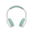 3303170107232-T'nB Kids KIDY - casque sans fil pour enfants - Limiteur de décibel - blanc et vert-P_405131546_3-2