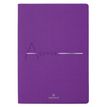 3664447144986-Agenda Bora 16 mois - 1 semaine sur 2 pages - 15,5 x 21,5 cm - violet texture - Oberthur-P_405131994_1-0