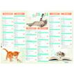 Oberthur Arc En Ciel Chatons - kalender - 520 x 405 mm