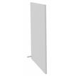 Burocean Ola - Zijpaneel receptiebalie - hout, met melamine gecoate spaanplaat - parelwit