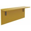 Burocean Ola - receptionist desk shelf - rechthoekig - currygeel