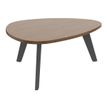 Burocean Ola - salontafel - ovaal - walnoot