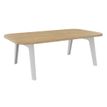Burocean Ilo - tafel - rechthoekig - licht eiken