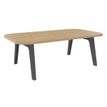 Burocean Ilo - tafel - rechthoekig - licht eiken