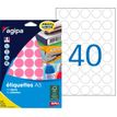 APLI-Agipa - etiketten - 400 etiket(ten) - 24 mm rond