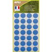 APLI - zelfklevend etiket - blauw (pak van 168)