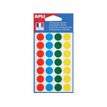 3270241128499-Apli Agipa - 140 Pastilles adhésives en plastique - couleurs assorties - diamètre 15 mm -P_405137322_1-0