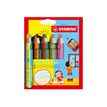 4006381573443-STABILO woody 3 in 1 duo - pack de 5 crayons de couleur - couleurs assorties-P_405137326_1-11