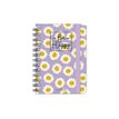 LEGAMI - weekagenda met spiraal - 2024 - klein - 85 x 130 mm - 144 pagina's - madelief