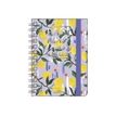 LEGAMI - dagagenda met spiraal - 2024 - klein - 85 x 130 mm - 352 pagina's - citroen